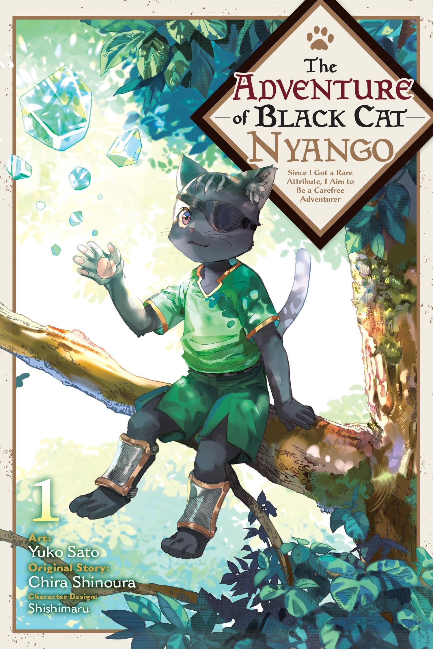 The Adventure Of Black Cat Nyango, Vol. 1: Since I Got A Rare Attribute, I Aim To Be A Carefree Adventurer (Volume 1)