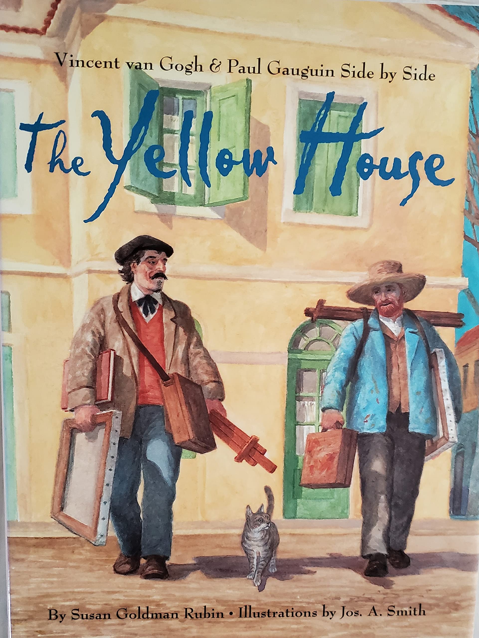 The Yellow House: Vincent Van Gogh And Paul Gauguin Side By Side,New