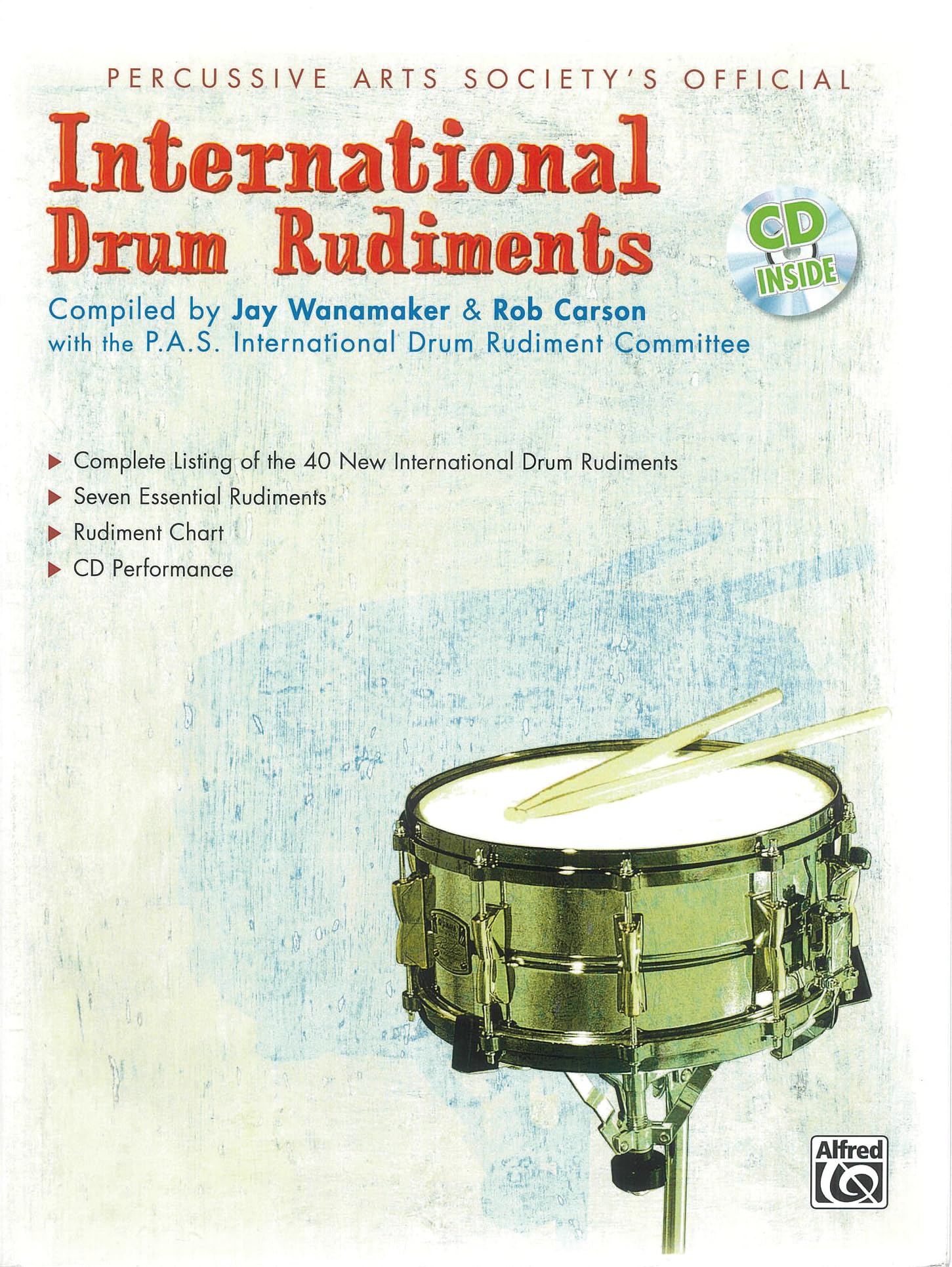 International Drum Rudiments: Book & Online Video/Audio