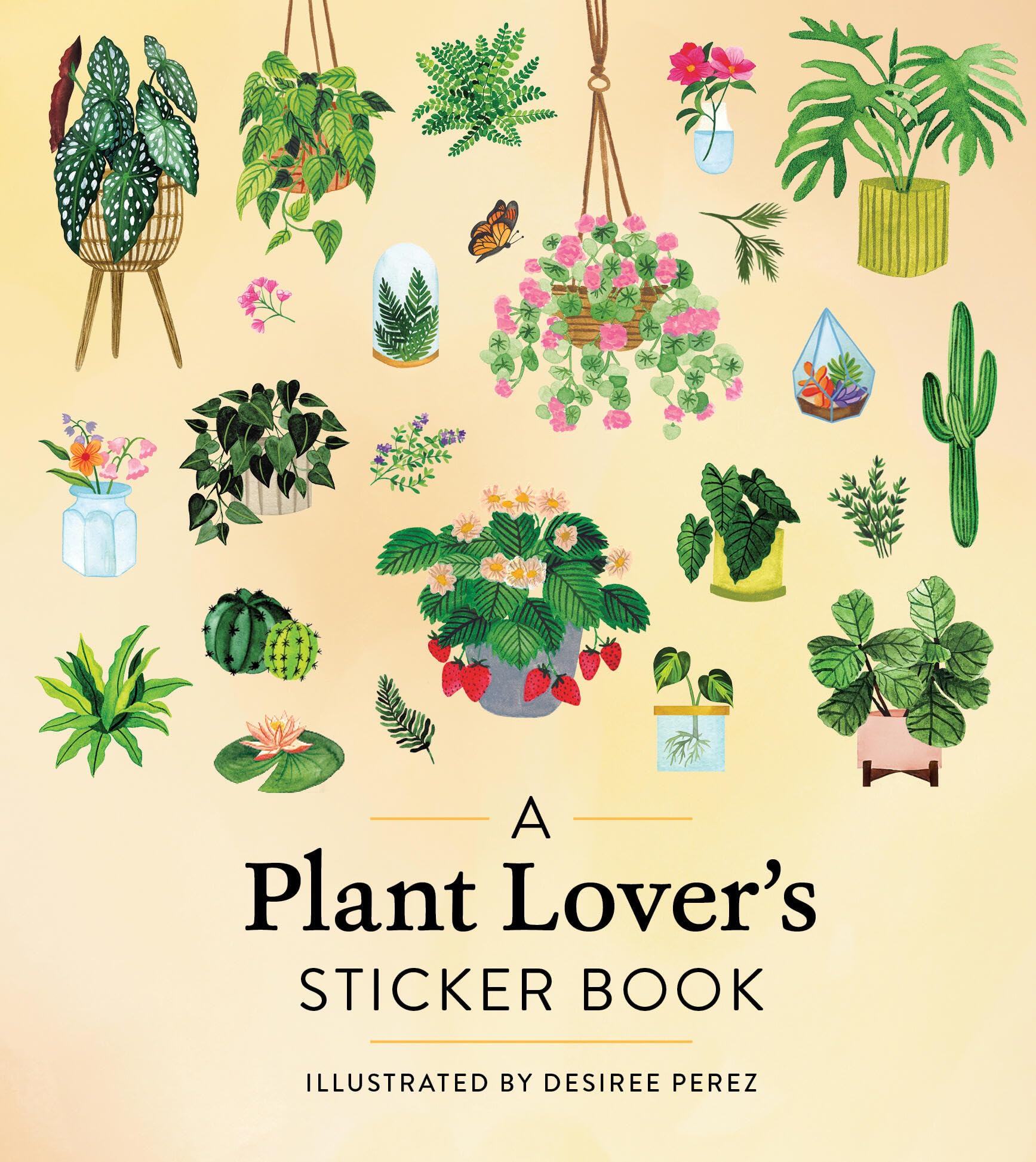 Plant Lovers Sticker Bk