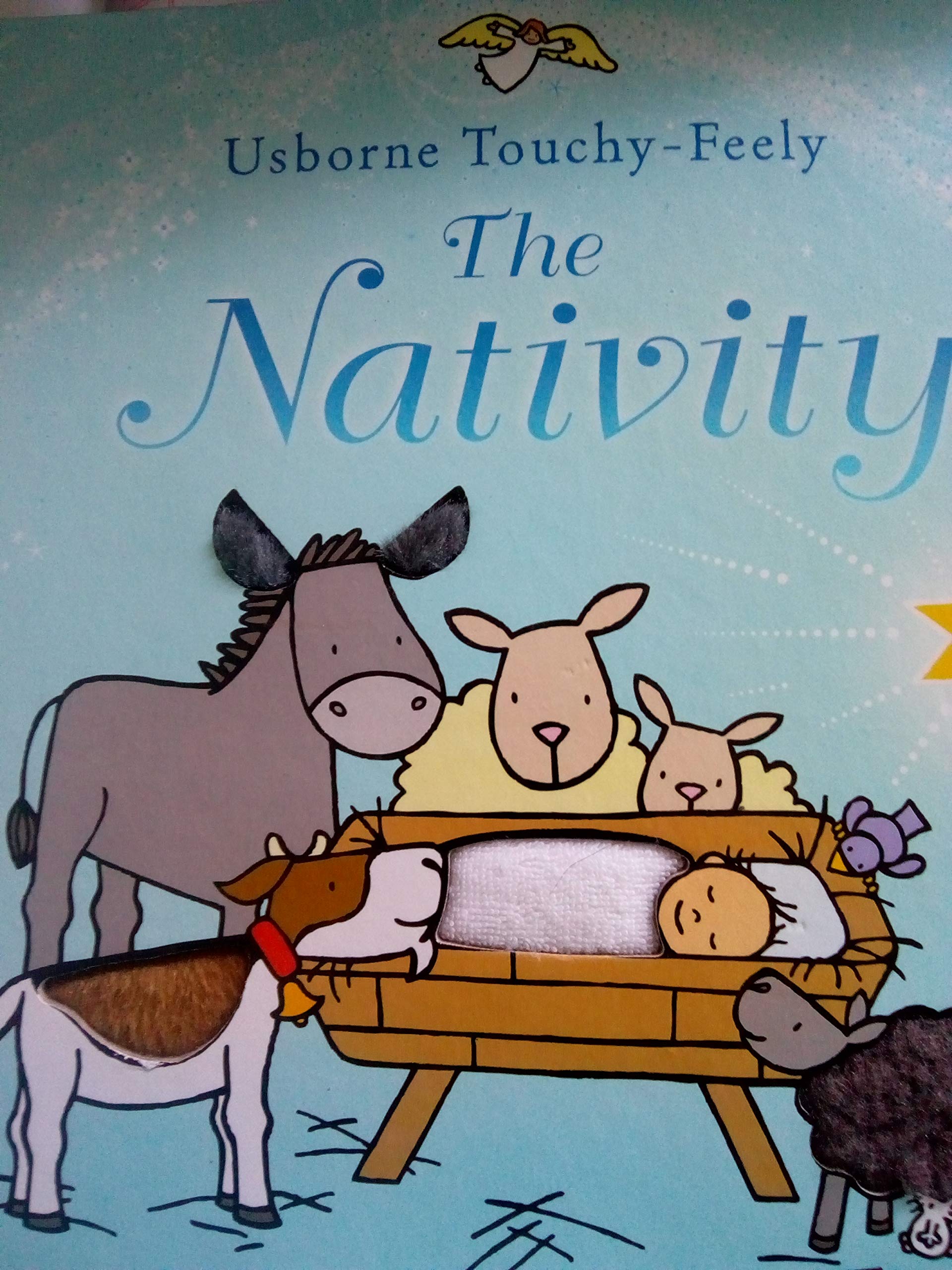 Touchyfeely Nativity (Usborne Touchy Feely Books) (Luxury Touchy Feely),Used