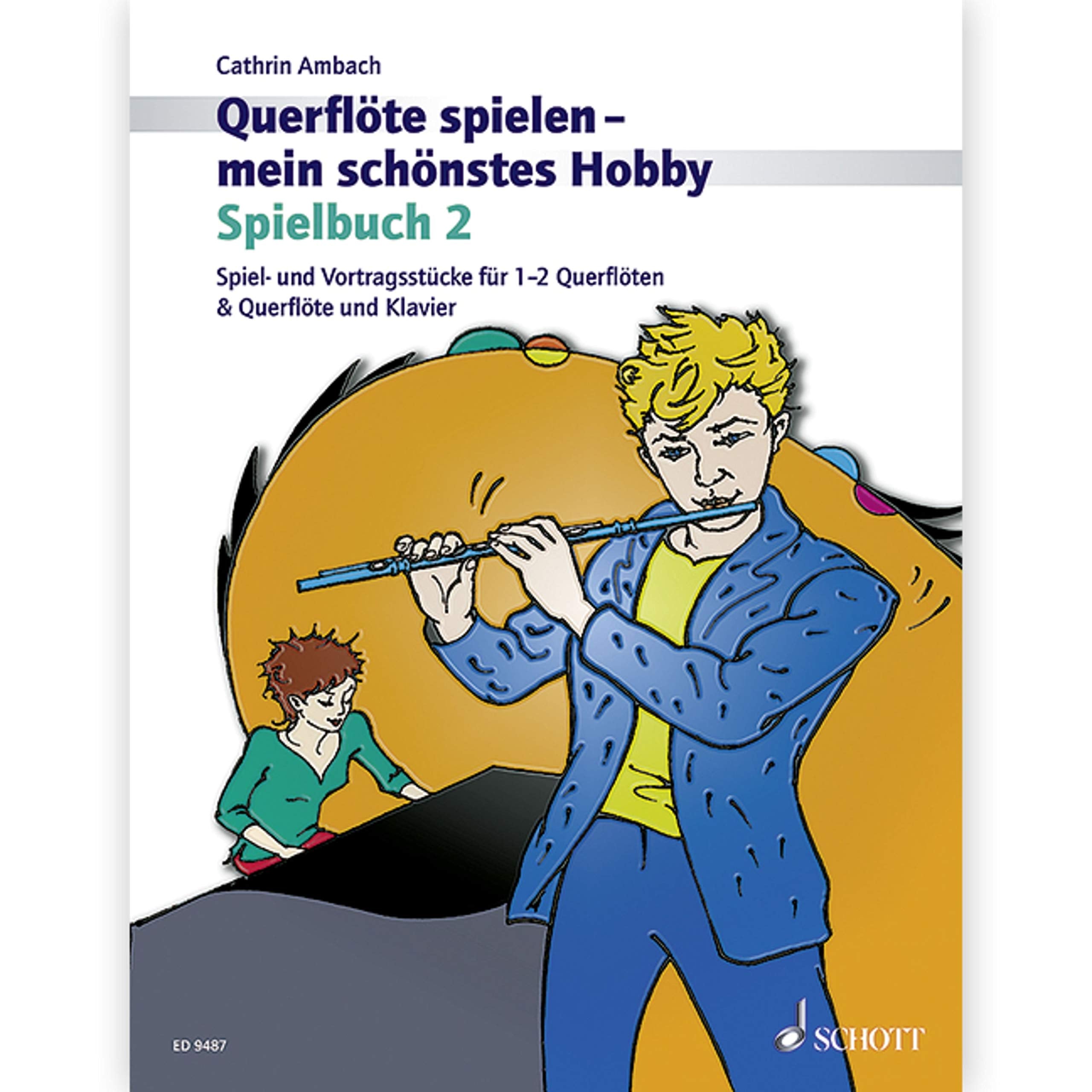 Flute Playing  My Most Beautiful Hobby Book 2,Used