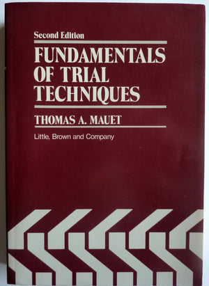 Fundamentals Of Trial Techniques,Used