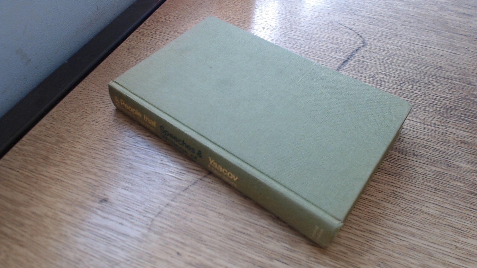 A people that dwells alone: Speeches and writings of Yaacov Herzog,New