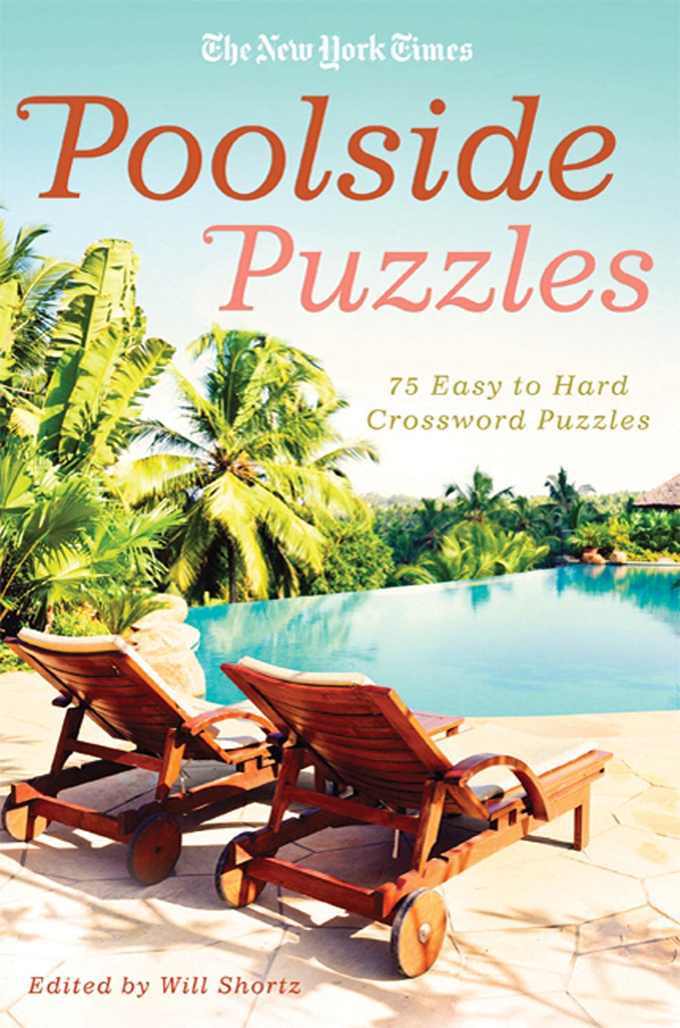 The New York Times Poolside Puzzles: 75 Easy To Hard Crossword Puzzles,Used