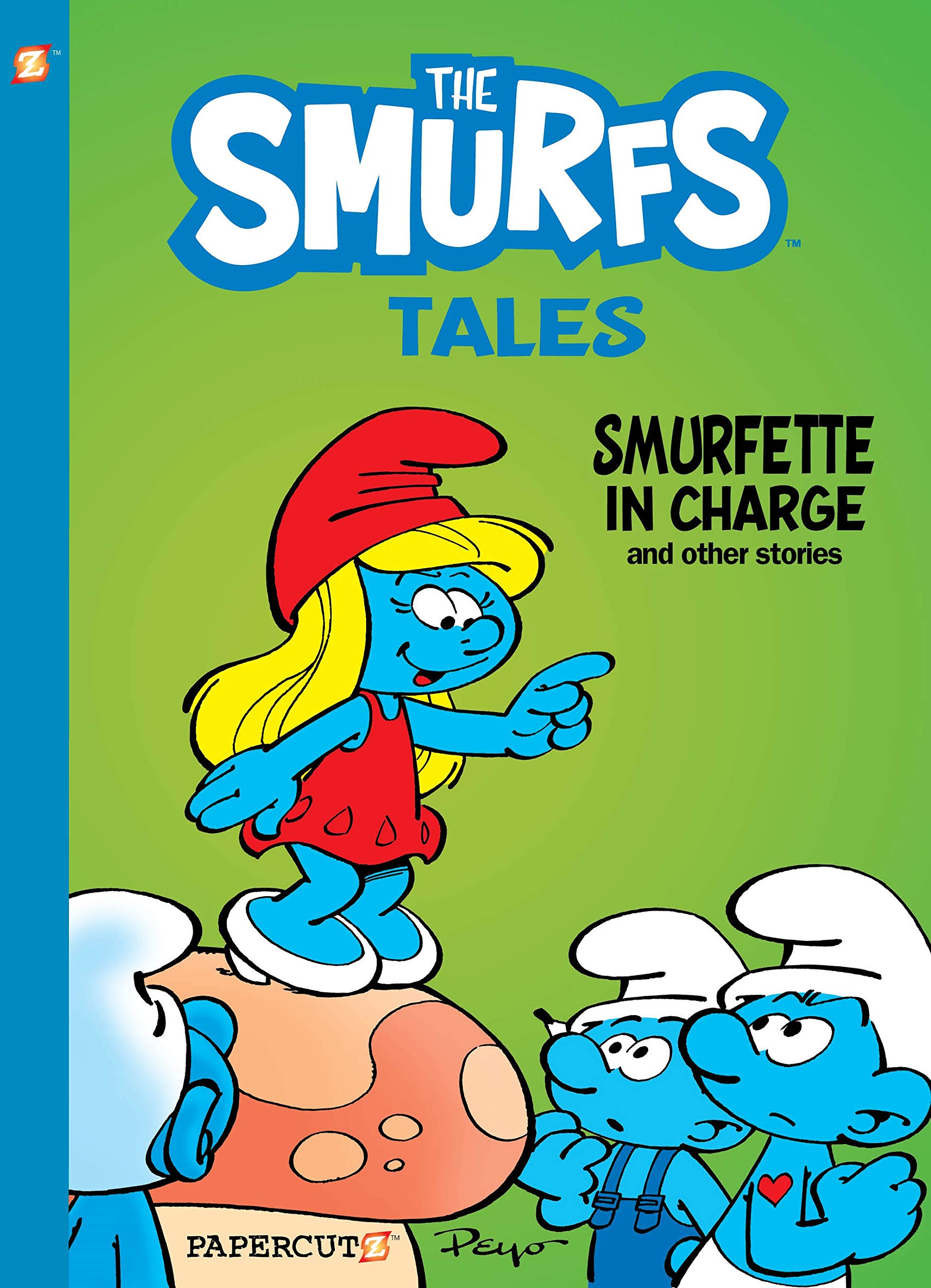 The Smurfs Tales #2: Smurfette In Charge And Other Stories (2) (The Smurfs Graphic Novels),Used