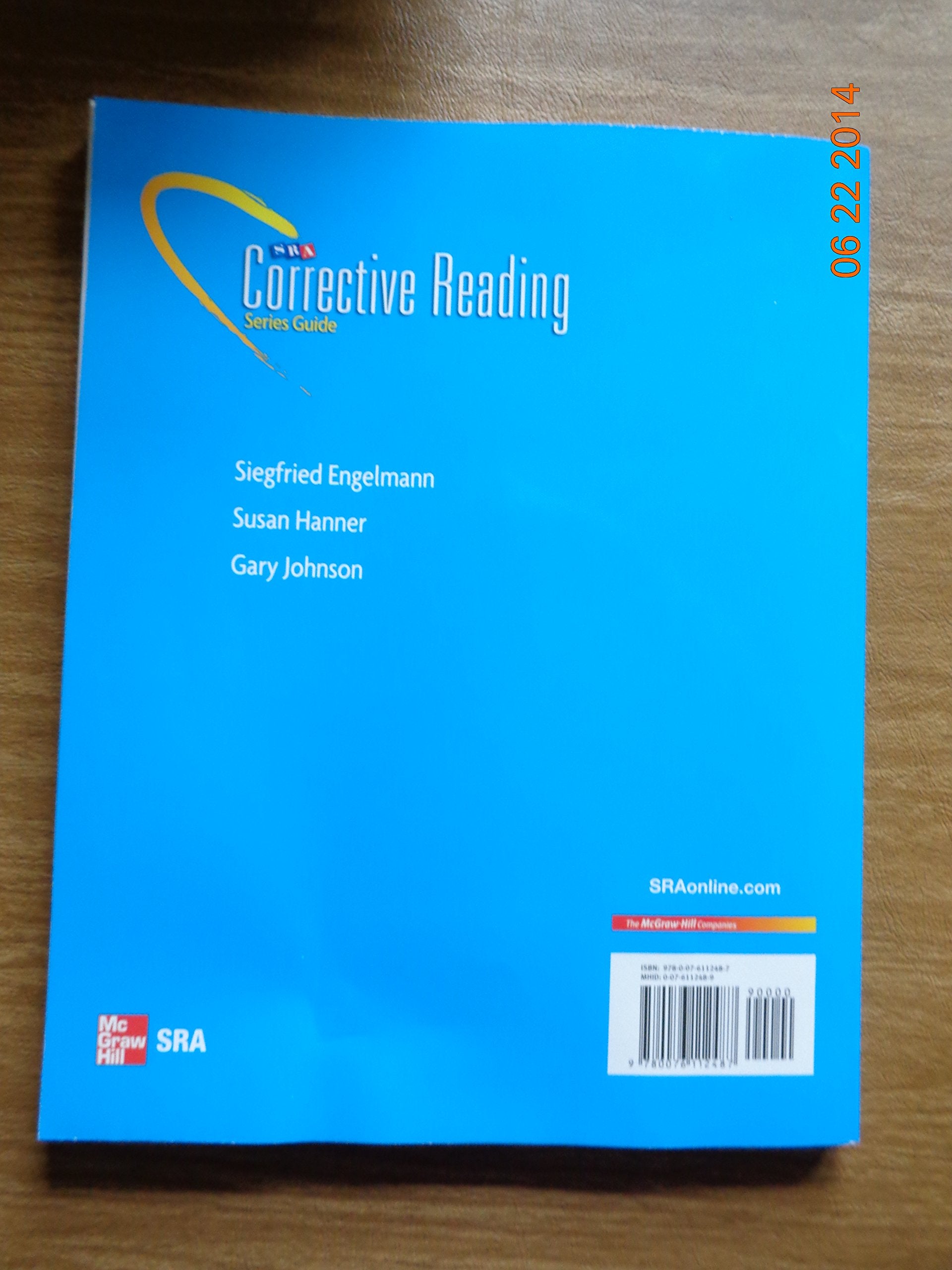 Corrective Reading, Series Guide (Corrective Reading Decoding Series),Used