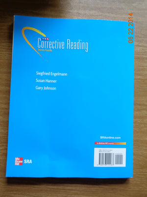 Corrective Reading, Series Guide (Corrective Reading Decoding Series),Used