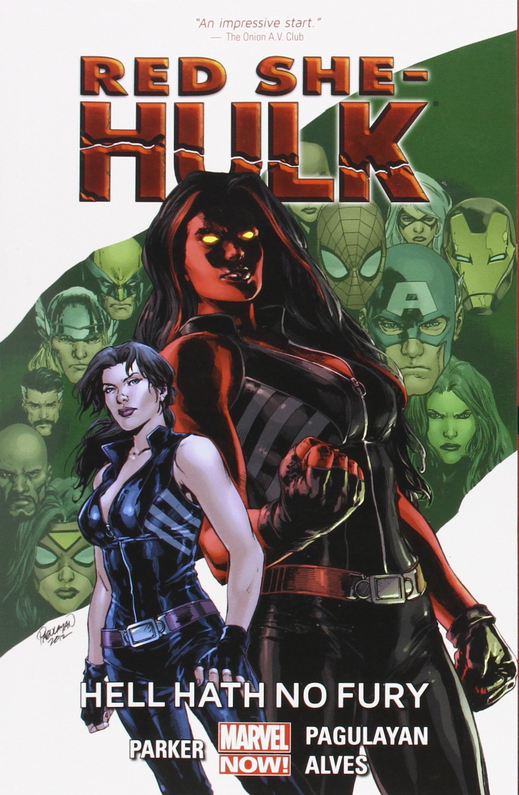 Red SheHulk 1: Hell Hath No Fury (Marvel Now)