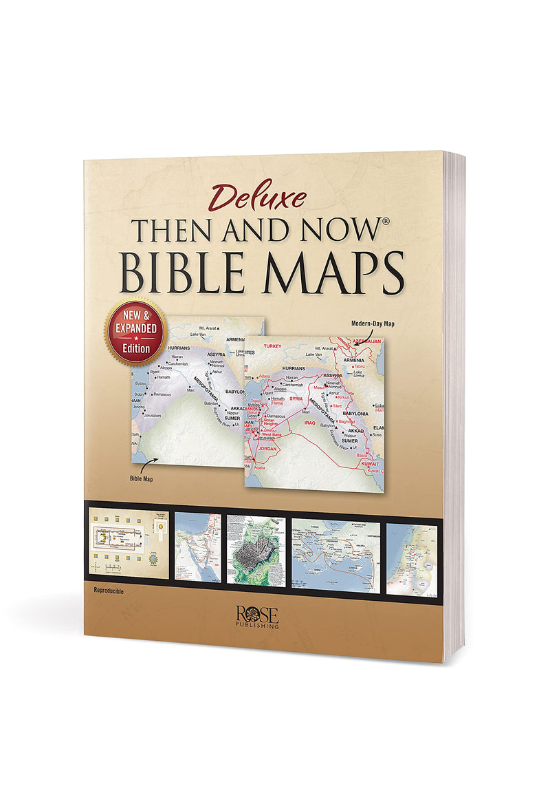 Deluxe Then and Now Bible Maps: New and Expanded Edition,New