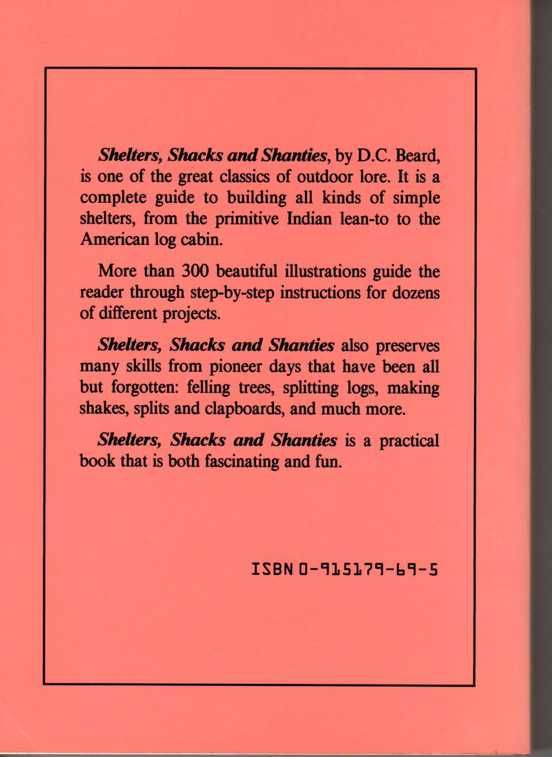 Shelters, Shacks, and Shanties,Used