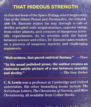 Space Trilogy: Out of the Silent Planet, Perelandra, That Hideous Strength (Boxed Set),New