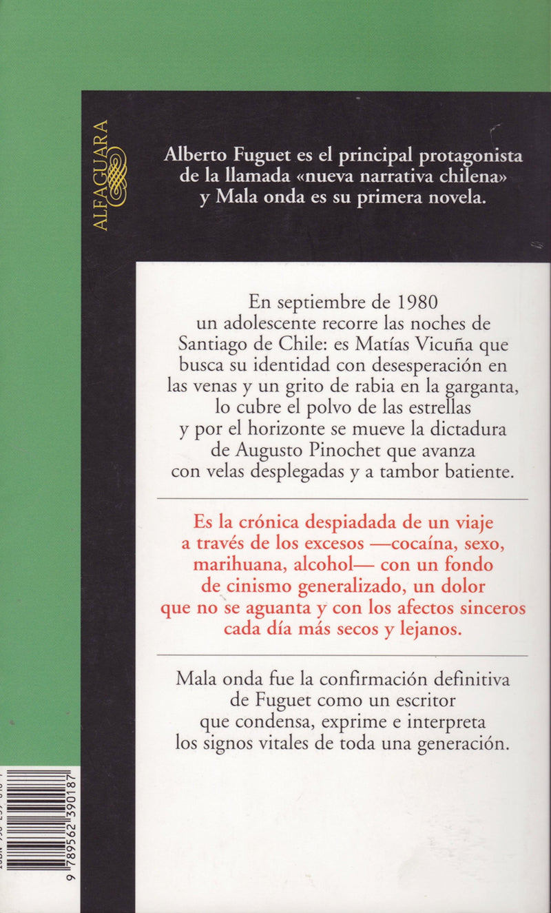 Mala Onda (Biblioteca del sur. Novela) (Spanish Edition),Used
