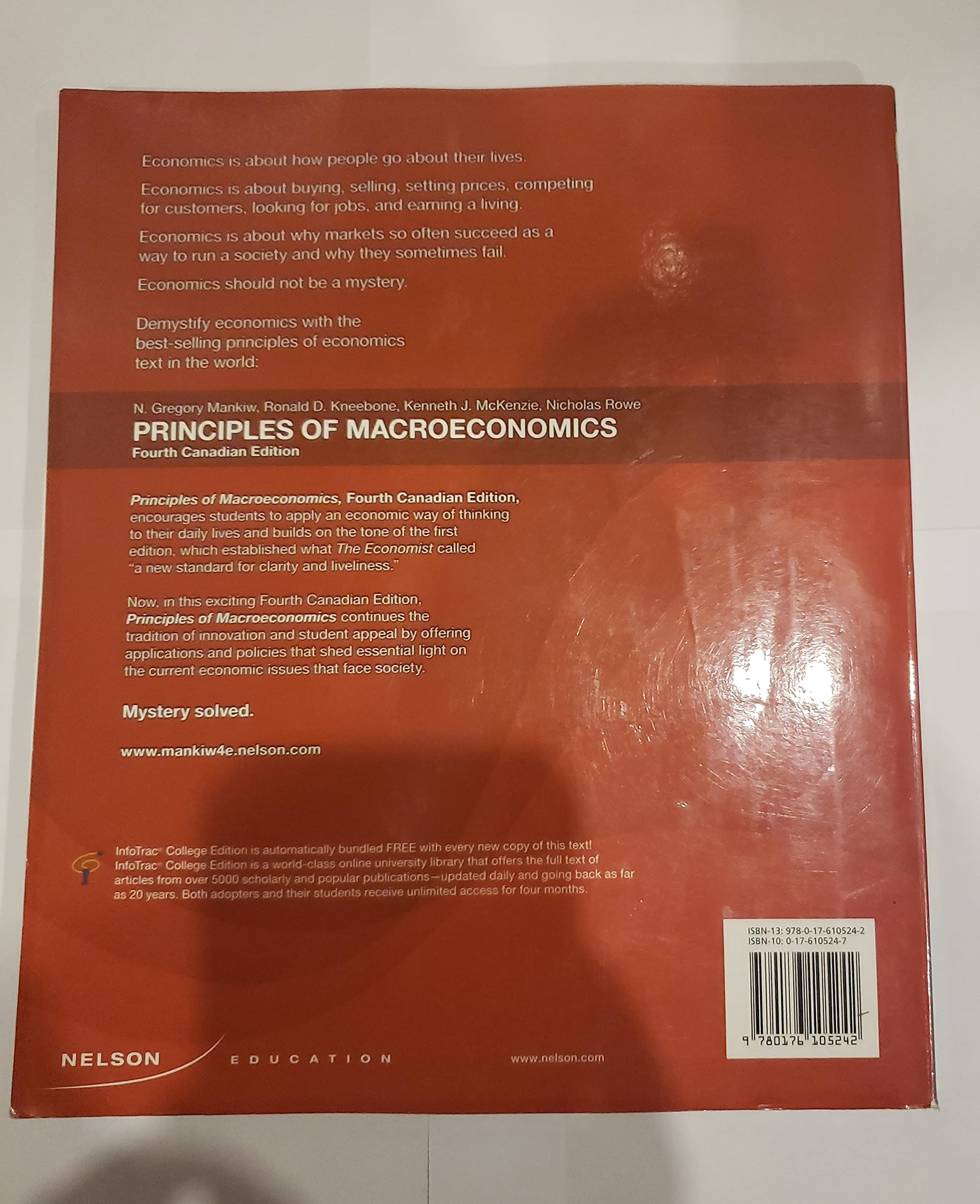 PRINCIPLES OF MACRO.>CANADIAN,Used