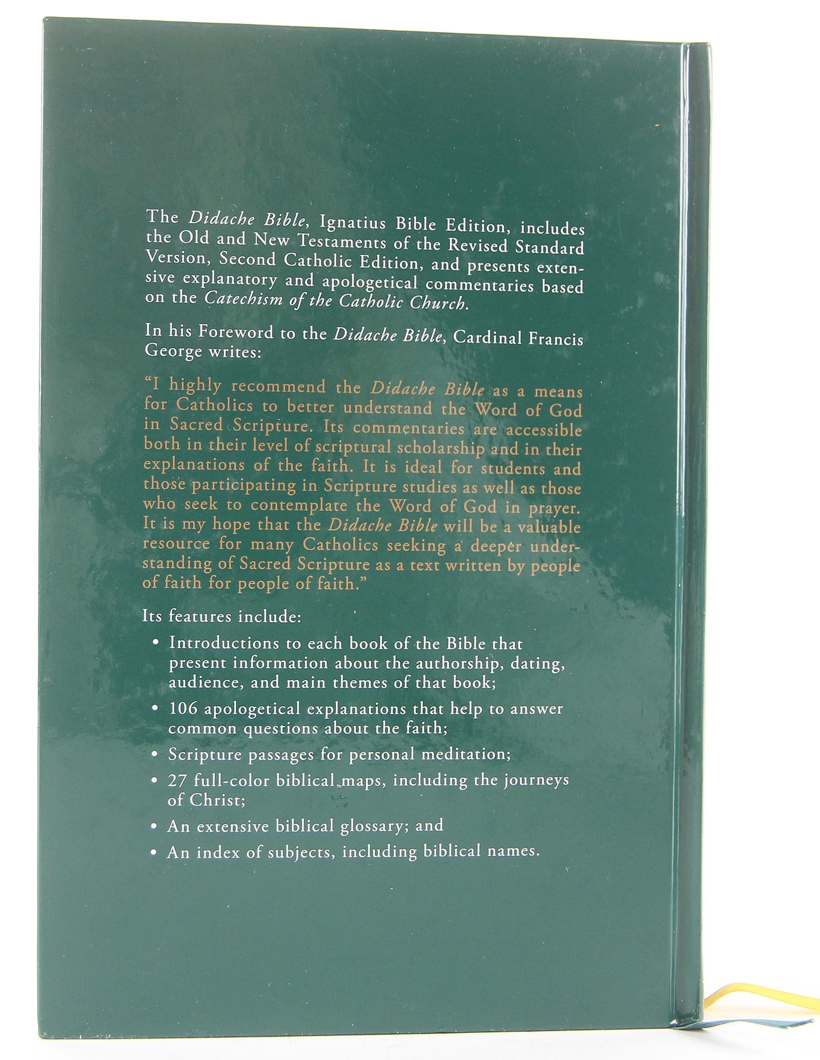 The Didache Bible: With Commentaries Based on the Catechism of the Catholic Church,New