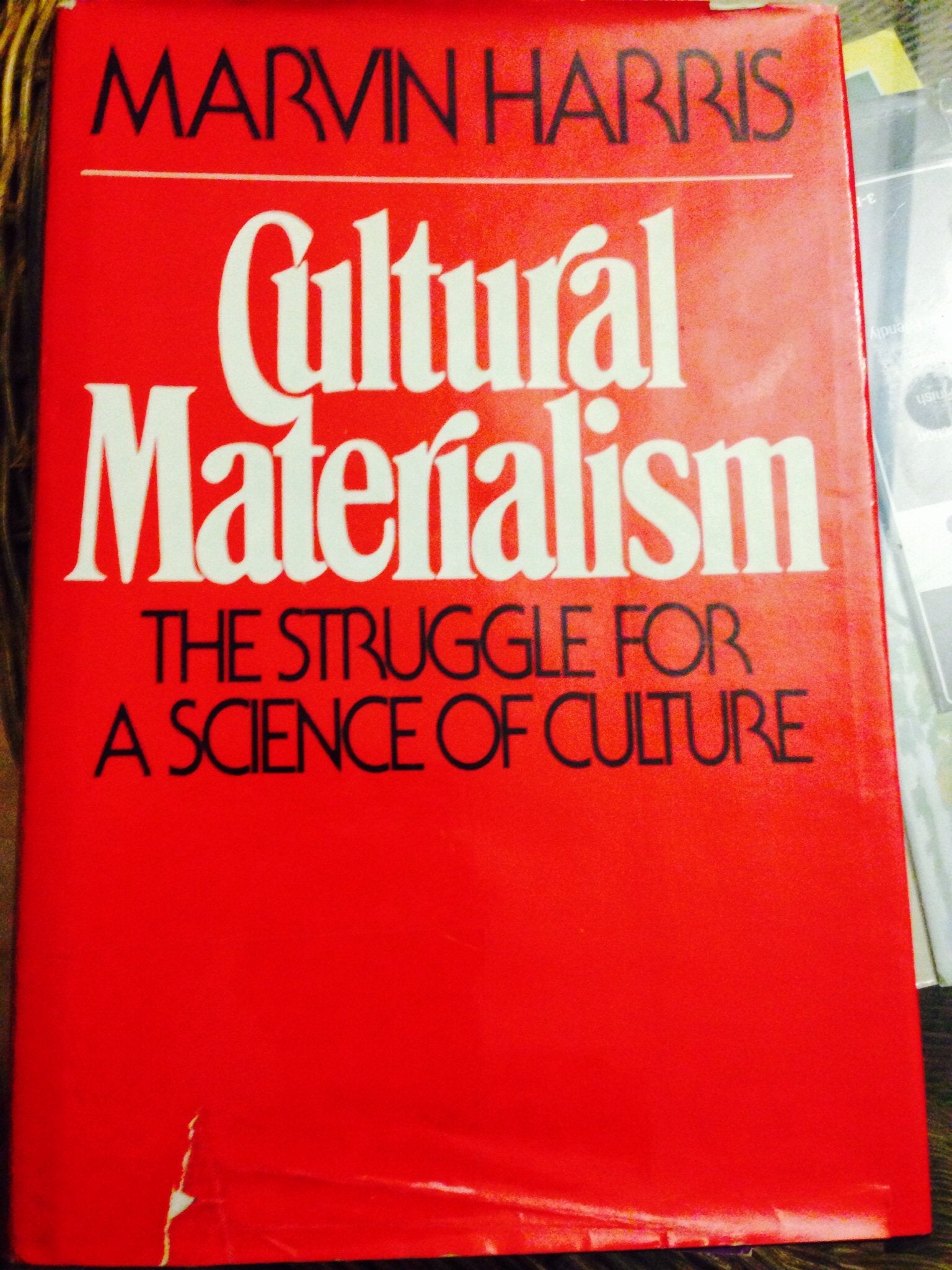 Cultural Materialism: The Struggle for a Science of Culture,Used