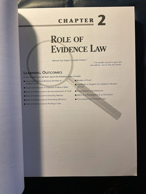 Laws of Evidence,Used