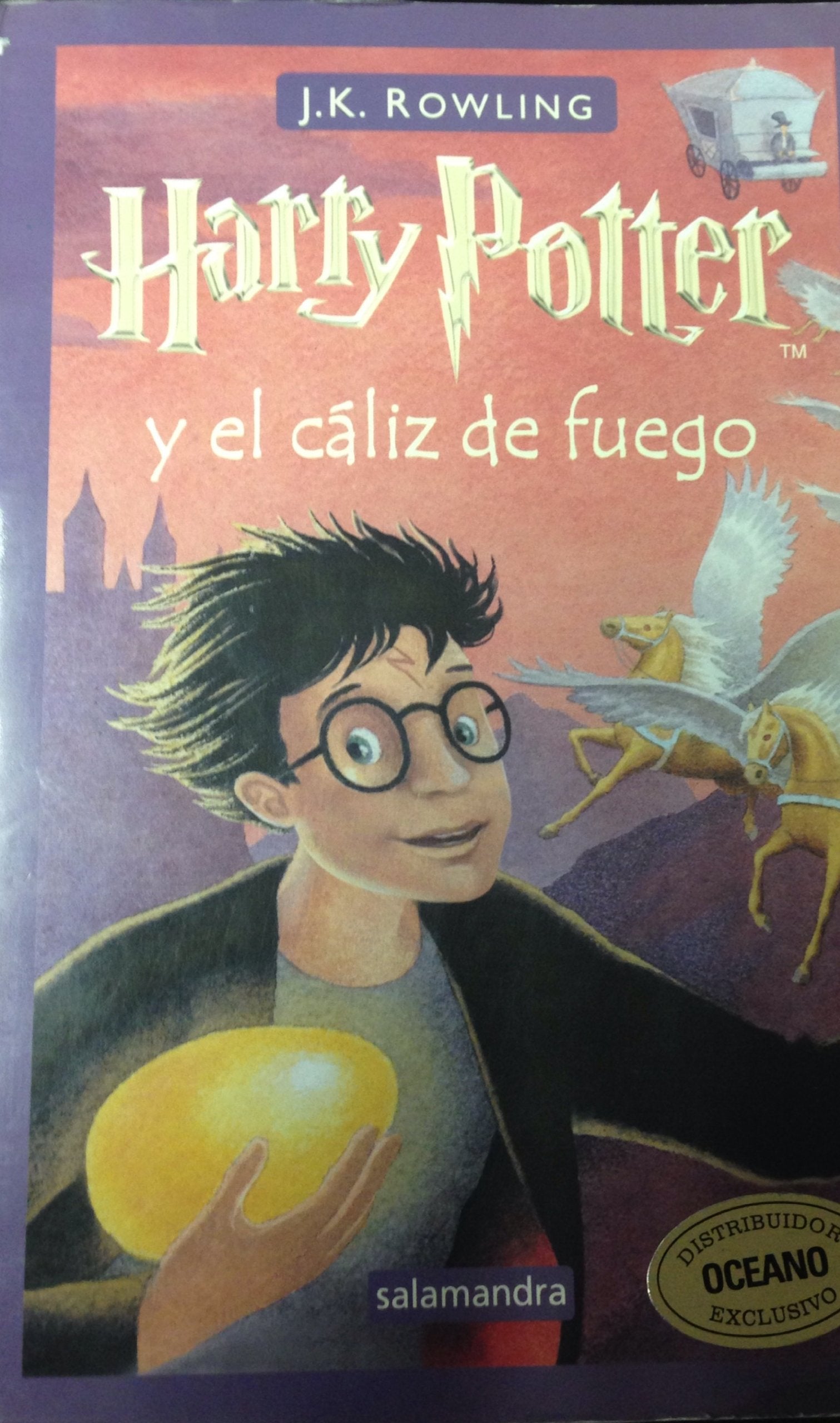 Harry Potter y el Caliz de Fuego / Harry Potter and the Goblet of Fire (Spanish Edition),Used