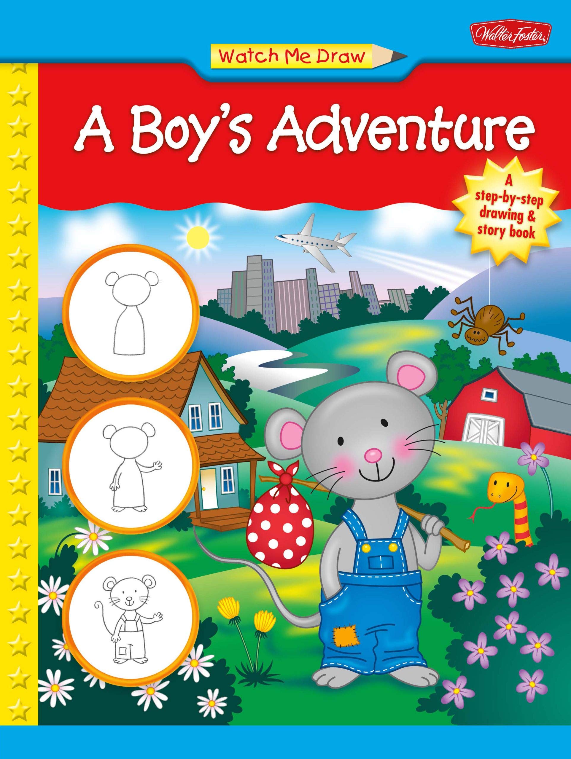 Watch Me Draw A Boy'S Adventure