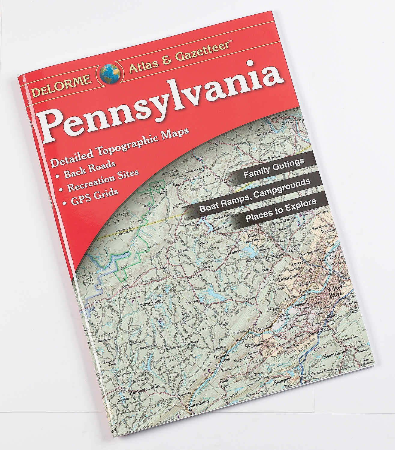 Pennsylvania Atlas and Gazetteer,New