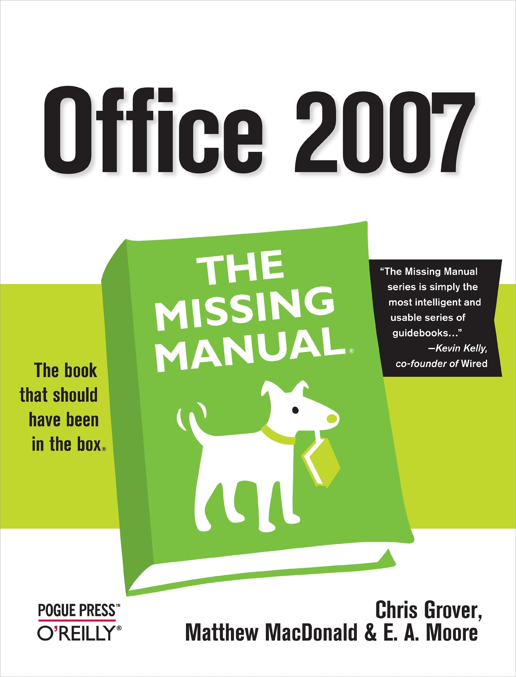 Office 2007: The Missing Manual,Used