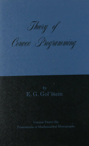 Theory of Convex Programming,Used