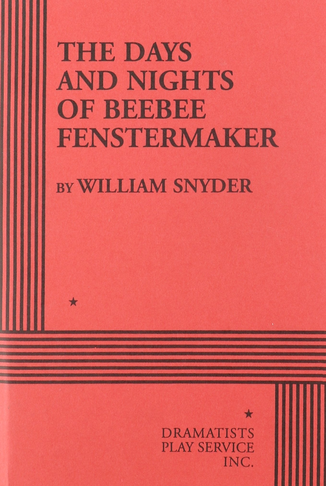 The Days and Nights of Beebee Fenstermaker,Used
