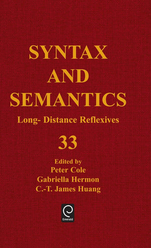 Syntax and Semantics: LongDistance Reflexives (33),Used