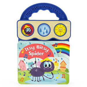 Itsy Bitsy Spider Children'S 3Button Sound Book For Babies And Toddlers; Favorite Nursery Rhymes,New