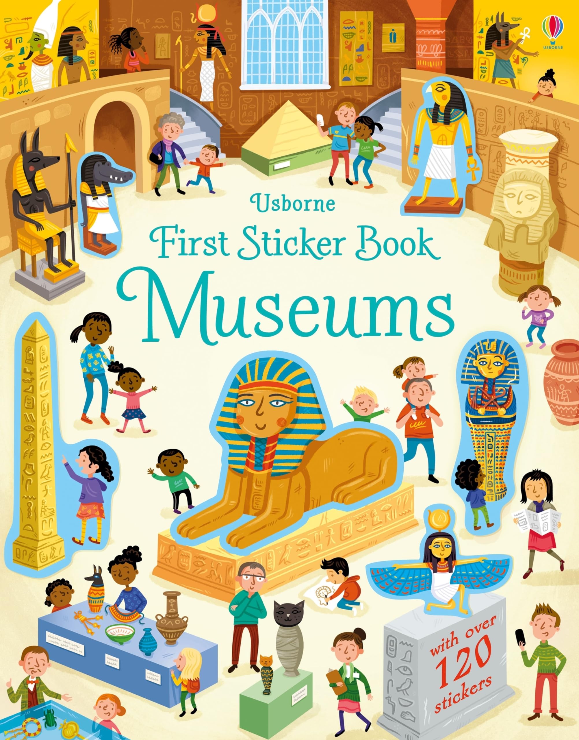 First Sticker Book Museums (First Sticker Books),New