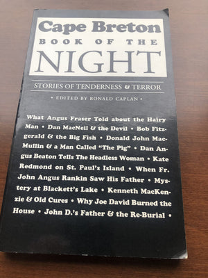 Cape Breton Book Of The Night: Stories Of Tenderness & Terror-used