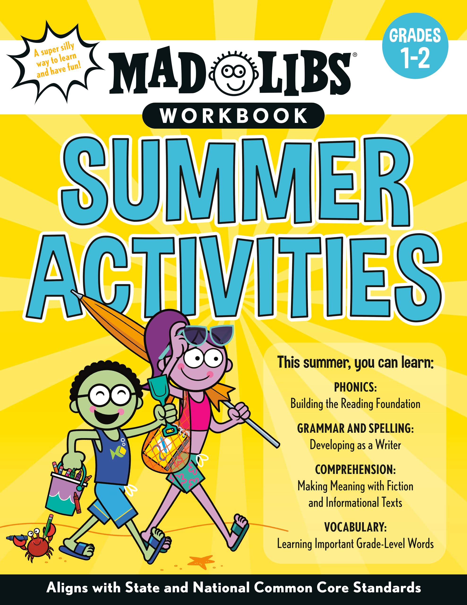 Mad Libs Workbook: Summer Activities: World's Greatest Word Game,Used