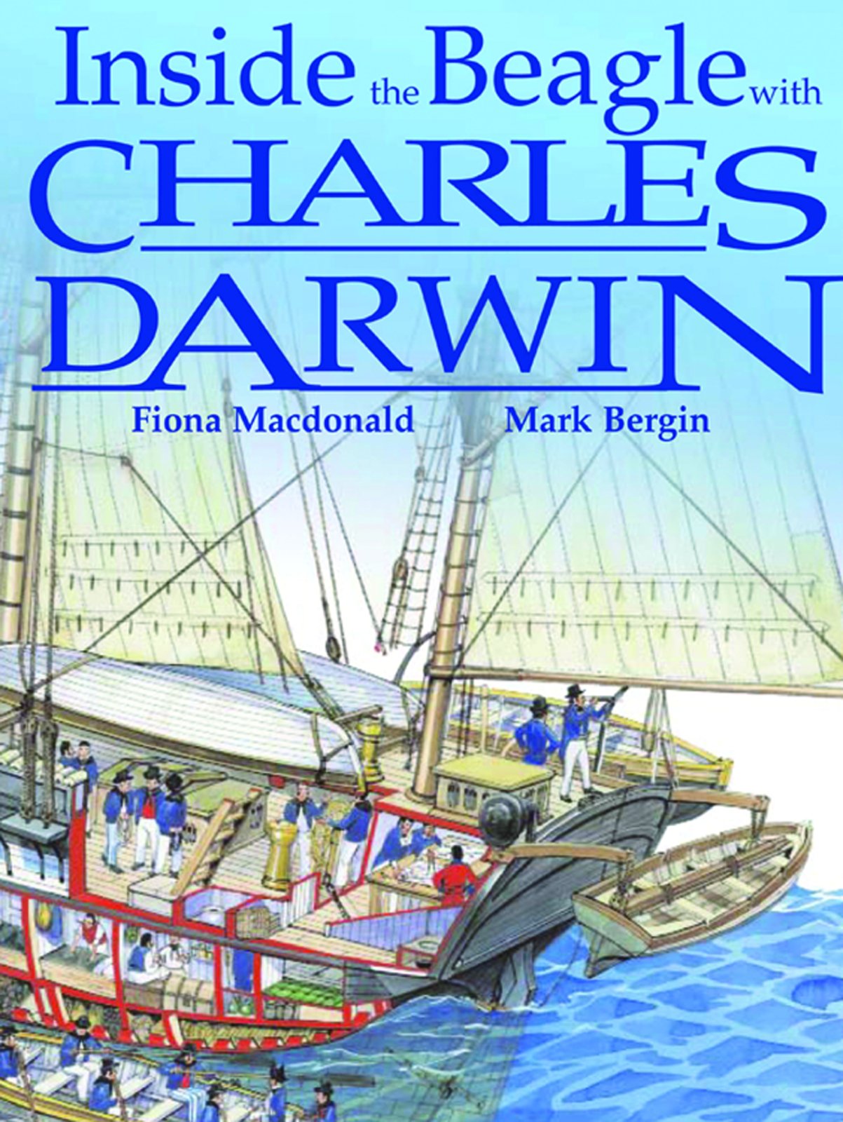 Inside the Beagle with Charles Darwin (Inside (Enchanted Lion)),Used
