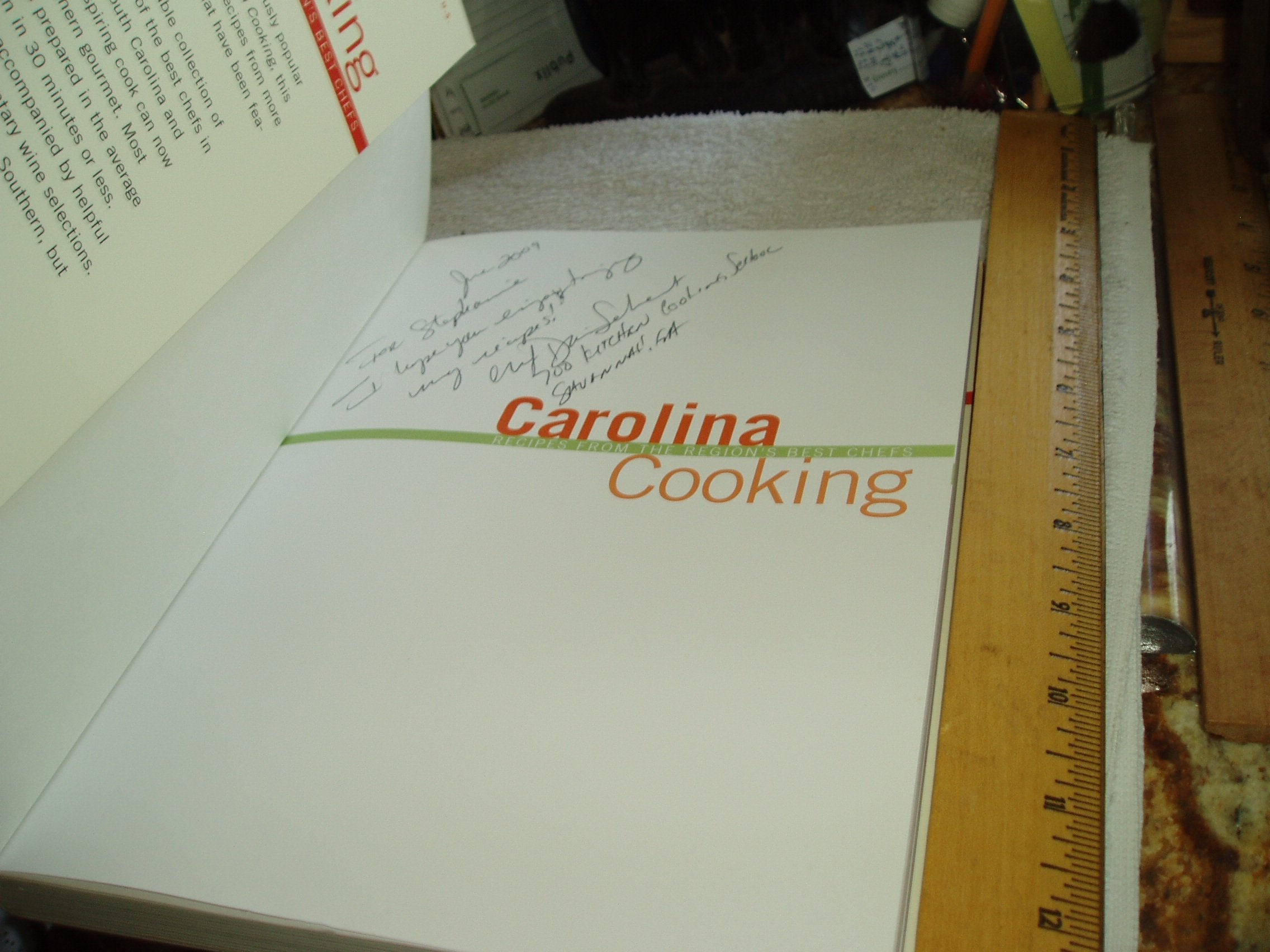 Carolina Cooking: Recipes from the Region's Best Chefs,Used