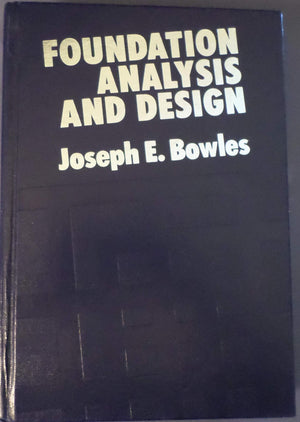 Foundation Analysis And Design,New