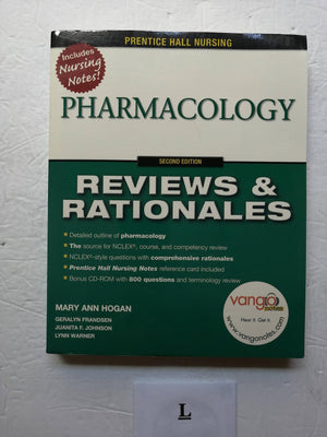 PrenticeHall Reviews & Rationales: Pharmacology,Used