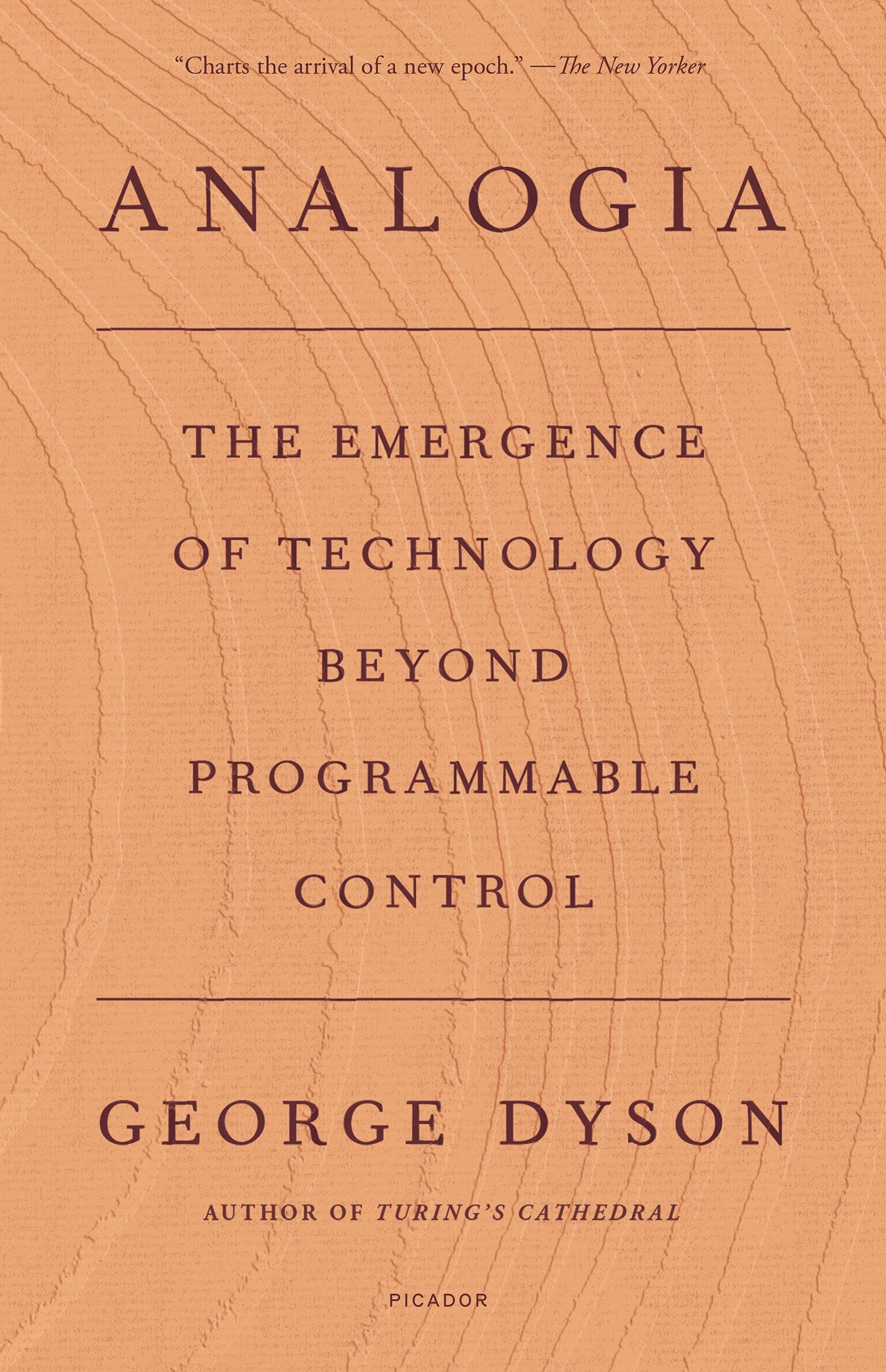 Analogia: The Emergence of Technology Beyond Programmable Control,Used