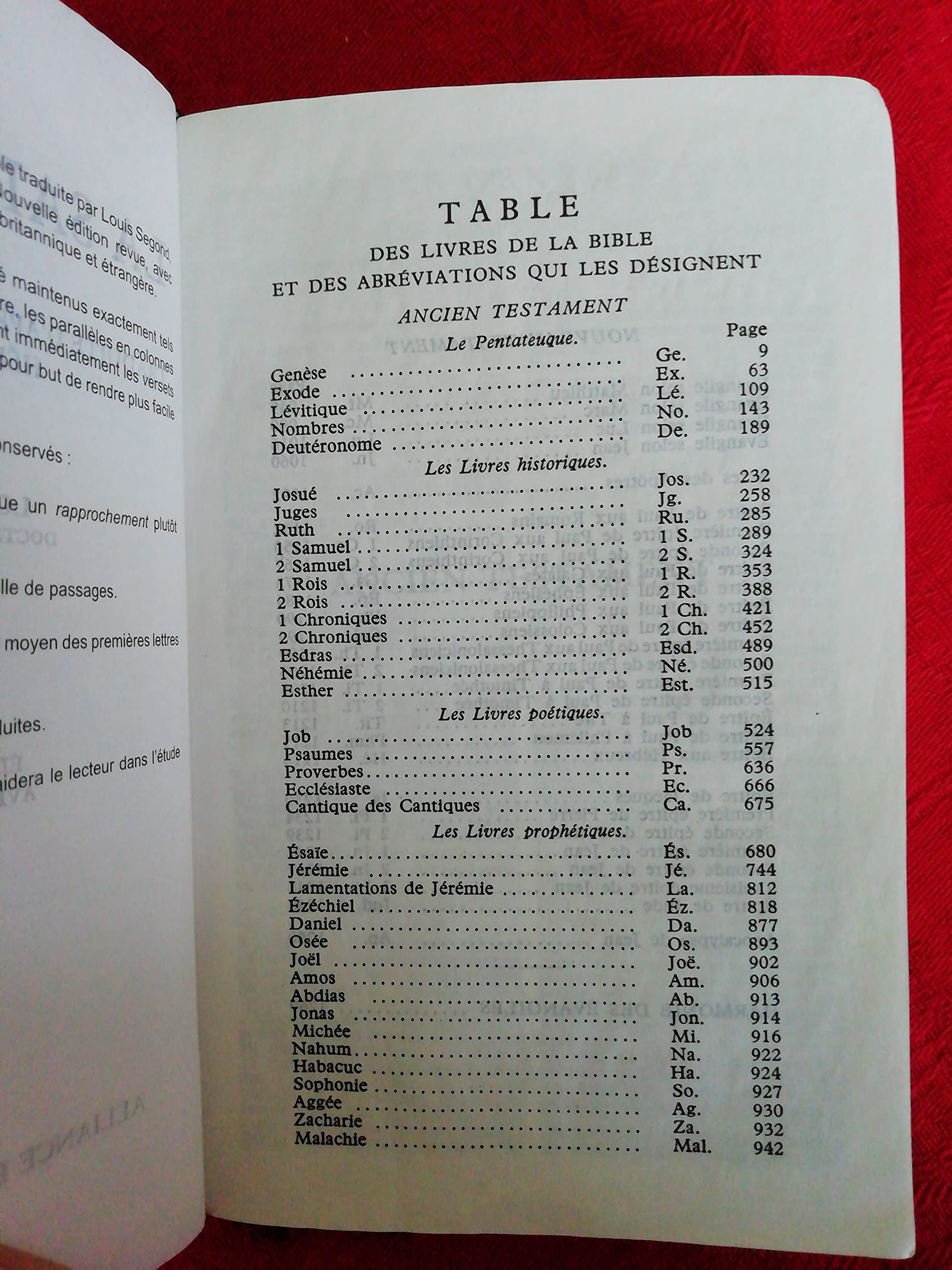 La Sainte Bible (French Edition)-new