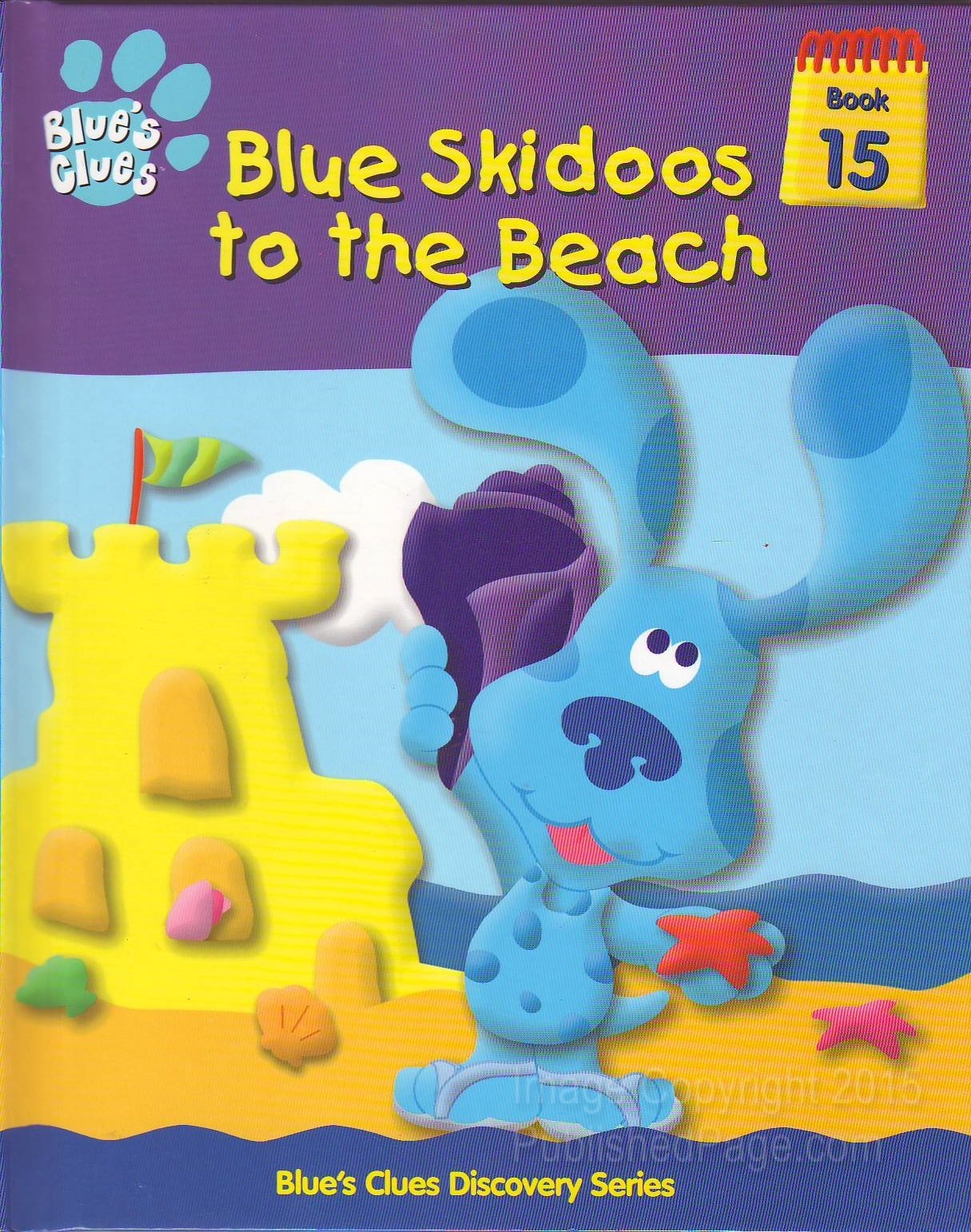 Blue skidoos to the beach (Blue's clues discovery series),Used