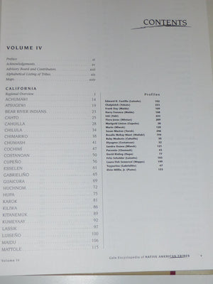 Gale Encyclopedia of Native American Tribes, Volume 4: California, Pacific Northwest, Pacific Islands,Used