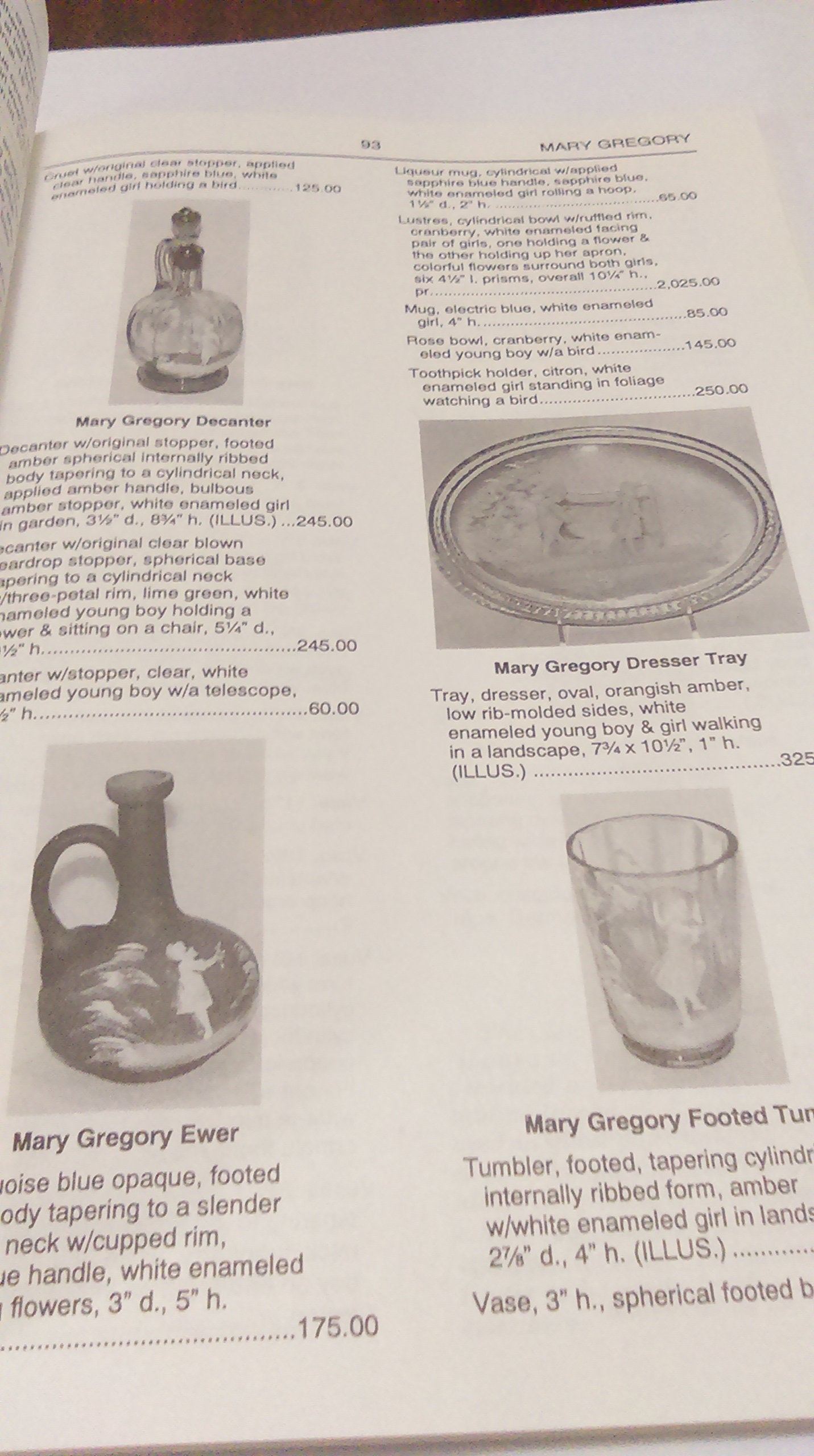 American & European Decorative & Art Glass Price Guide,New