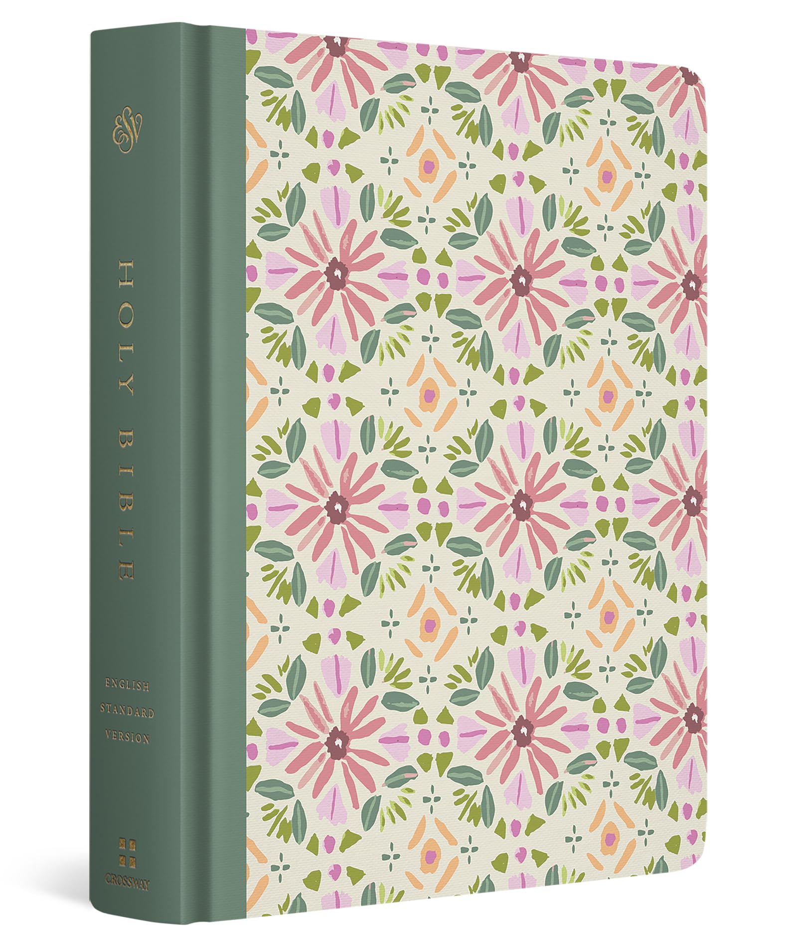 ESV Single Column Journaling Bible, Artist Series (Cloth over Board, Lulie Wallace, Penelope),New