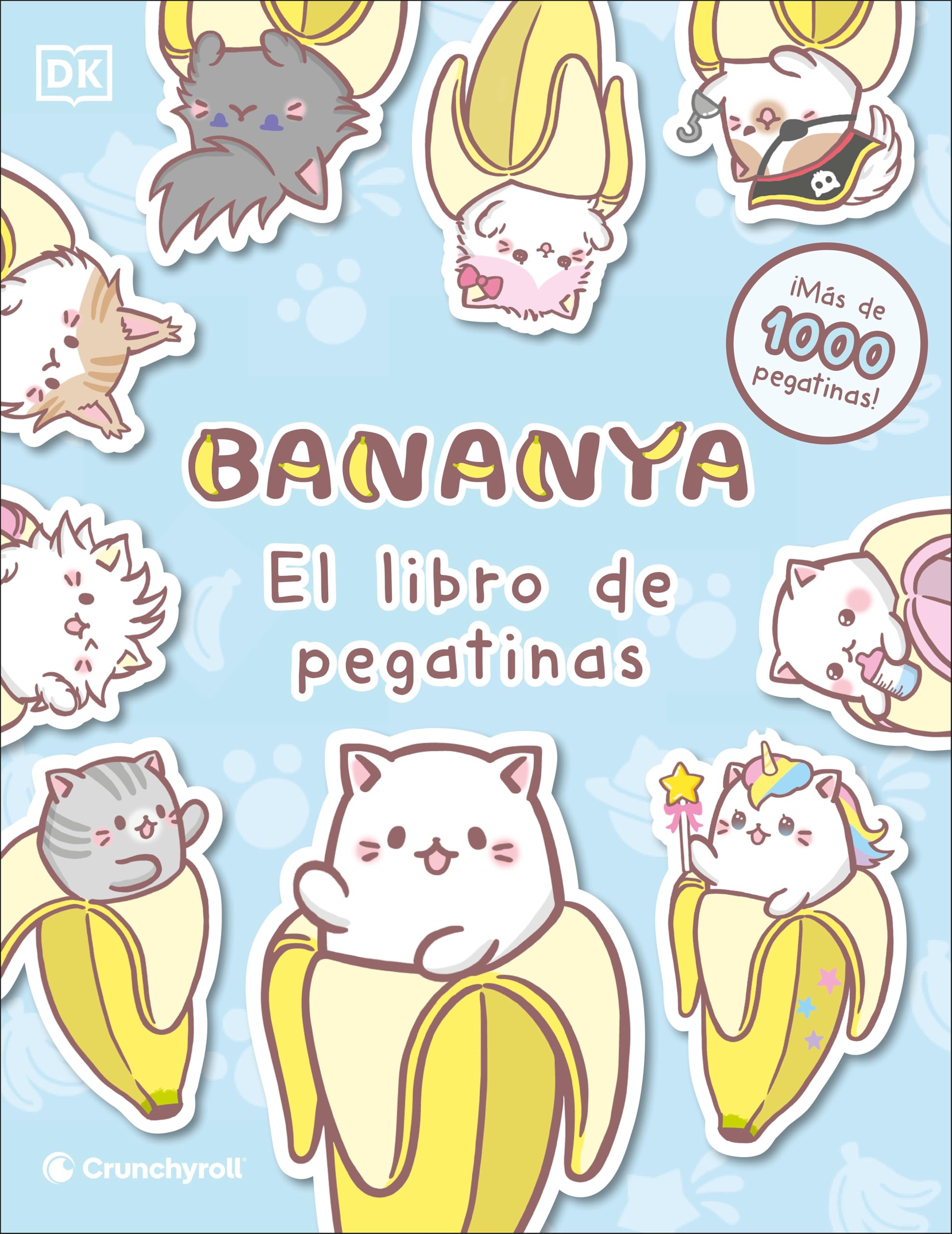 Bananya El Libro De Pegatinas (Ultimate Sticker Collection) (Spanish Edition)