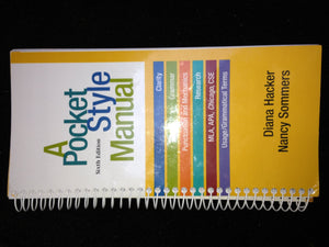 A Pocket Style Manual,Used