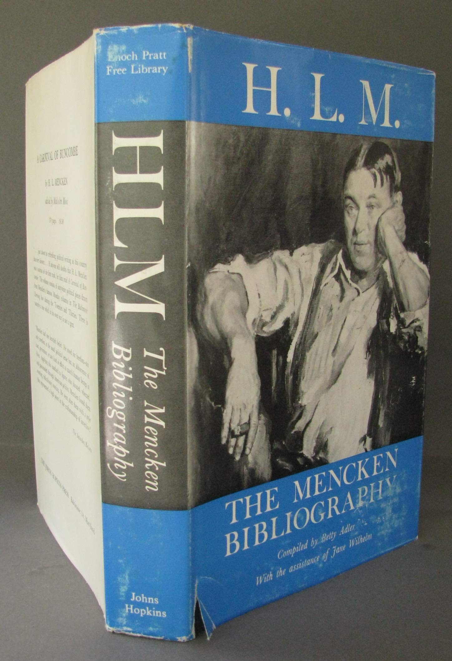 H.L.M.: The Mencken Bibliography,Used
