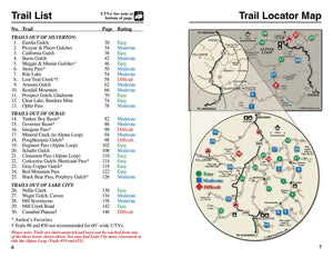 ATV Trails Guide Colorado Silverton, Ouray, Lake City, Telluride,Used