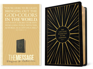 The Message Anniversary Edition (LeatherLook, LifeLight Black),New