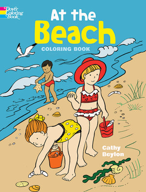 At the Beach Coloring Book (Dover Kids Coloring Books),Used