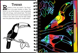 Scratch & Sketch Rain Forest (Trace Along),Used