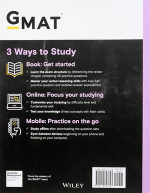 GMAT Official Guide Verbal Review 2022: Book + Online Question Bank,Used